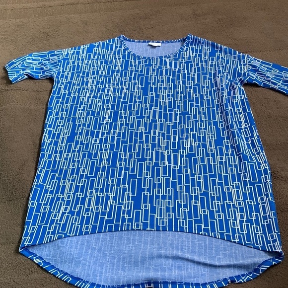 Lularoe Geometric box top XS - Picture 1 of 5